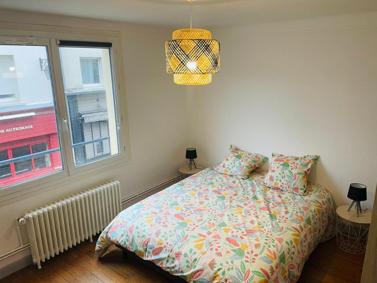 Charmant Appartement De Coeur De Ville - 2 Chambres Lits Queen Size - Netflix - Wifi Cherbourg-en-Cotentin Dış mekan fotoğraf